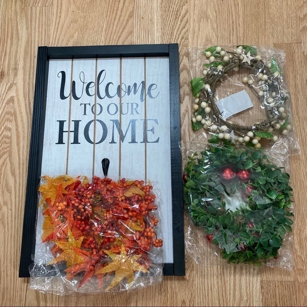 All Year Seasonal Home Wall Hanging Decor NEW